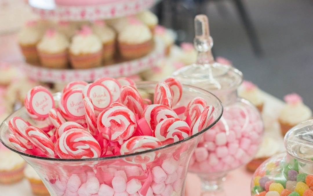 Ideas de decoración de una Candy Bar, cómo montar una candy bar