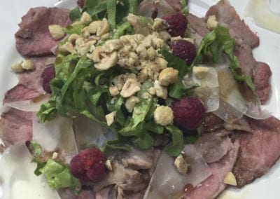 Ensalada de presa ibérica Sesé San Martin