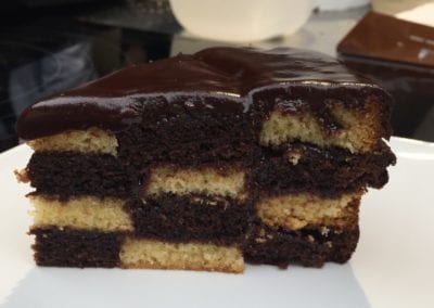 Pastel de chocolate taller de repostería