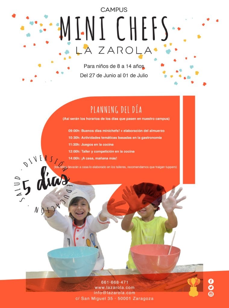Planning campamentos para niños en Zaragoza