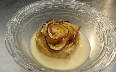Rosas de manzana, una receta muy dulce
