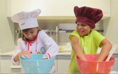 Campus de cocina en verano para niños y adolescentes en La Zarola
