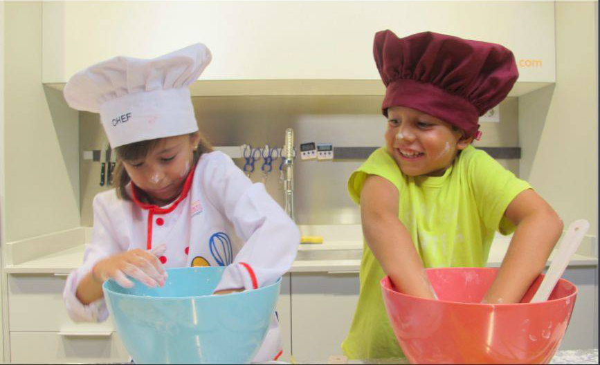 Campus de cocina en verano para niños y adolescentes en La Zarola
