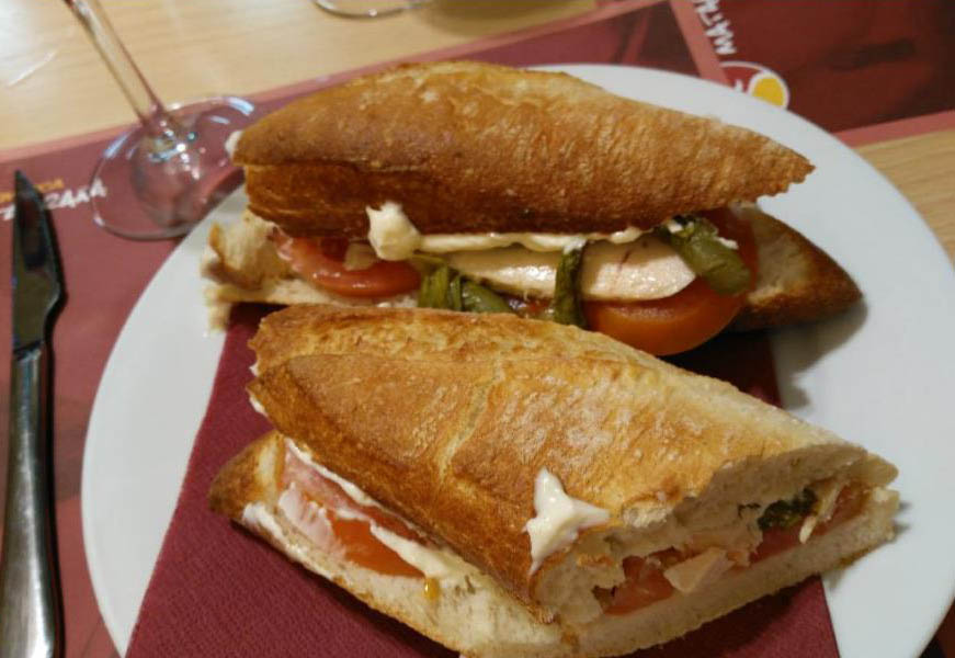 Bocadillos La comarca Matarraña