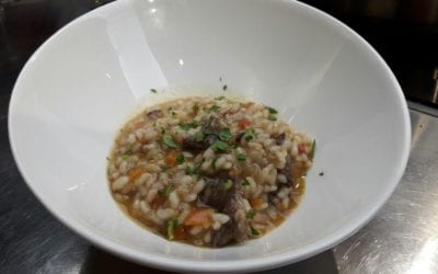 Increíble receta de arroz caldoso con carrilleras
