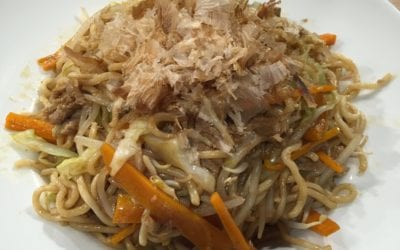 Yakisoba, el plato más popular de los festivales japoneses de verano