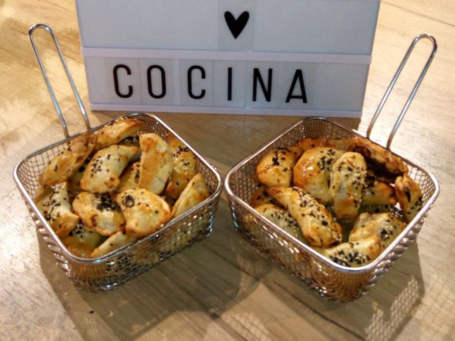 Fácil y sencilla receta de empanadillas de confit de pato