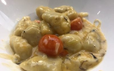 Receta italiana de ñoquis de trufa
