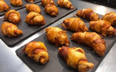 Receta divertida: mini pizza croissant