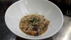 receta de arroz caldoso con carrilleras