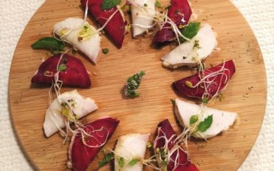 Receta: Medias lunas de queso crema vegetal