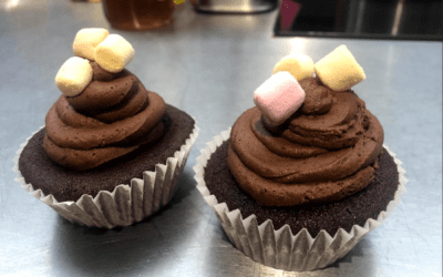 Receta de deliciosos cupcakes de cacao