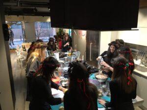 Cooking party despedida de soltera en Zaragoza