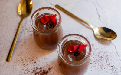 Mousse veggie de cacao