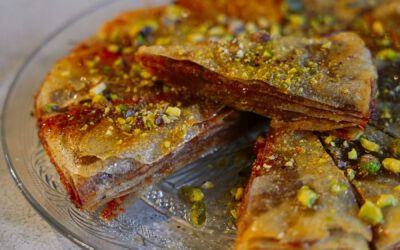 Baklava de frutos secos