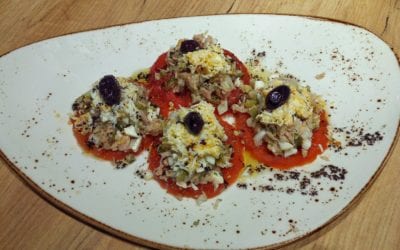 Receta: Ensalada templada de tomate