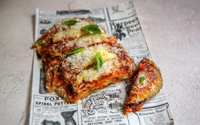 Receta: Milanesa de parmigiana de berenjena