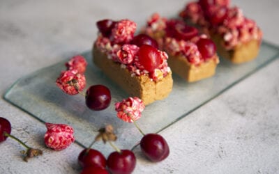 Receta: Turrón blando de cerezas y almendras