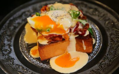 Recetas: Tostada de brioche con huevos benedictinos y bacon