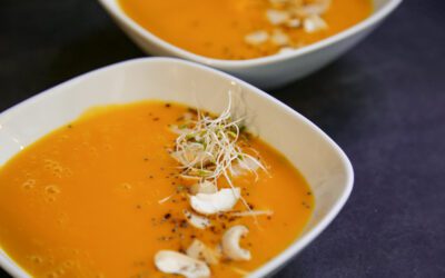 Receta: Crema de zanahorias con gorgonzola