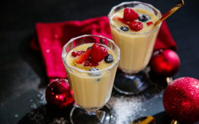 Receta: Sabayón con vino dulce y frutos rojos