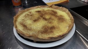 Receta de tarta de arroz con leche