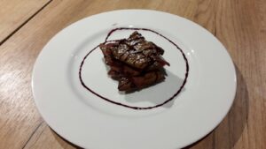 mil hojas melocotón calanda