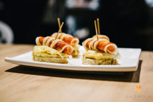 Receta de Pintxo de chorizo Pamplona.