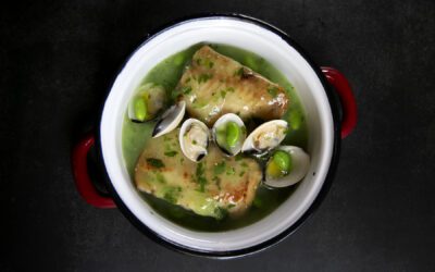 Receta: Merluza en salsa verde