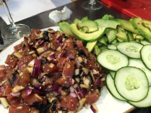 receta hawaiana de poke