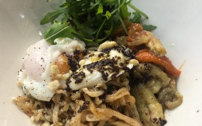 Recetas vegetarianas: Buddha bowl con huevo