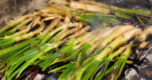 Comer calçots Zaragoza