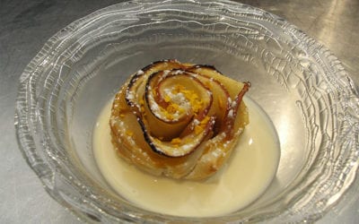 Rosas de manzana, una receta muy dulce