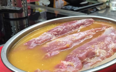 Receta de solomillo a la naranja